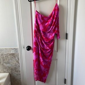 EUC Do+Be one shoulder dress, size large.